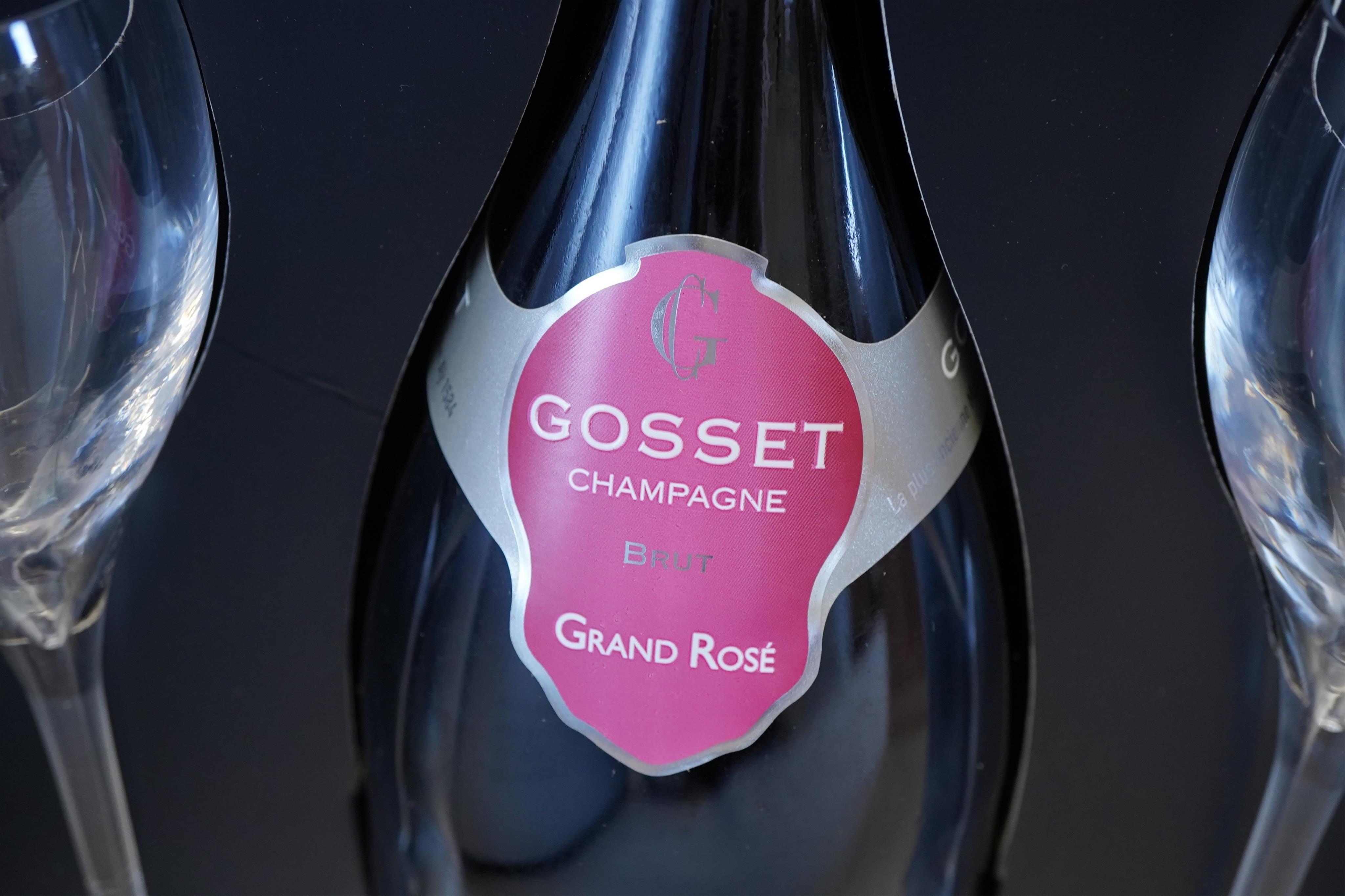Champagne: Gosset Grand Rose Brut NV